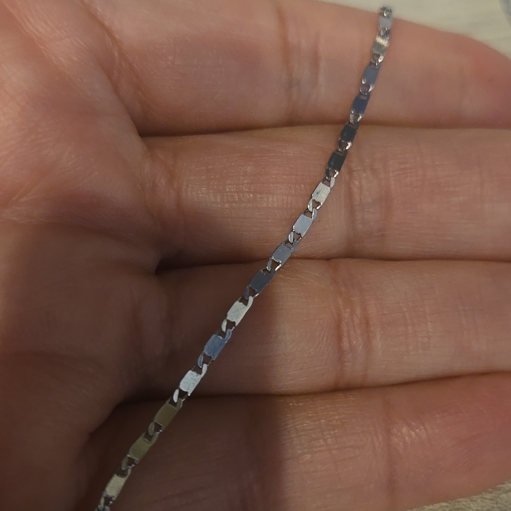 Blue Dodgers Necklace With Bling - Picture 4 of 5